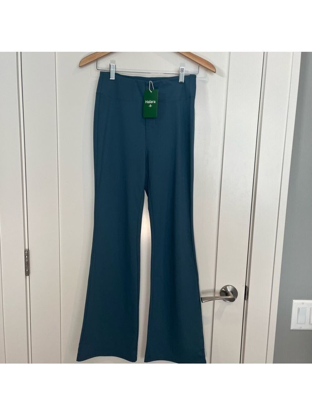 Halara Teal Flare Pants